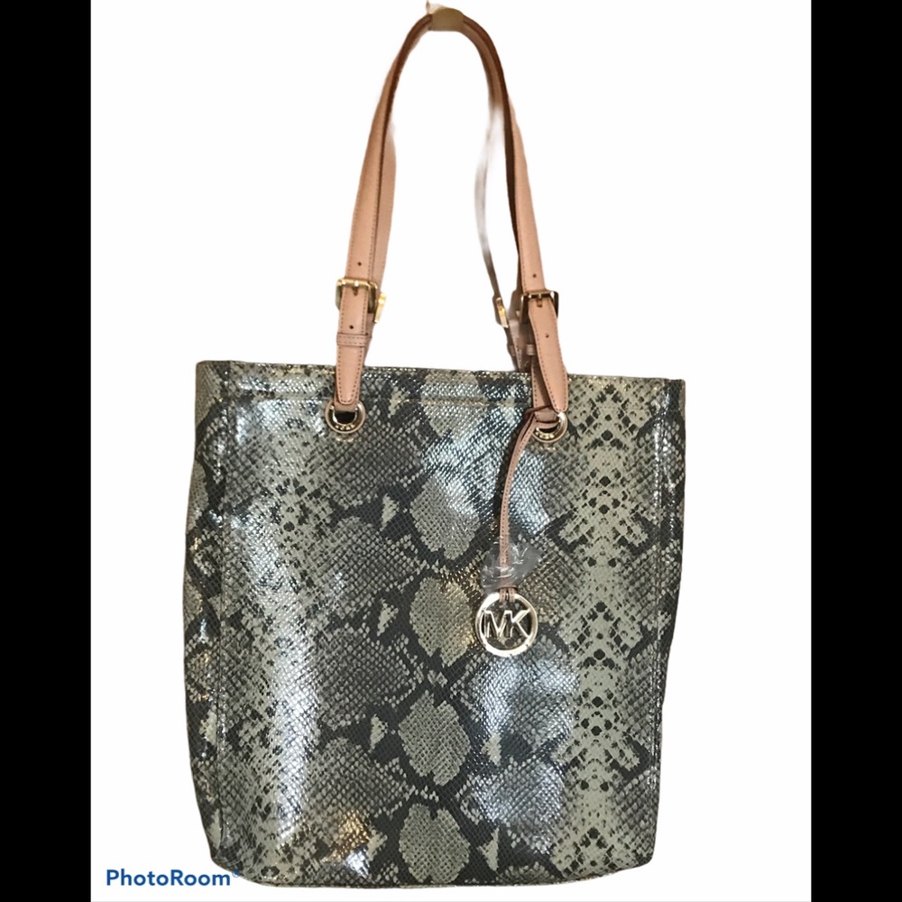Michael Kors Tote in Python Snakeskin